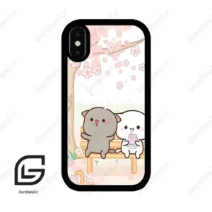 قاب گوشی آیفون ایکس-ایکس اس (Iphone X / Xs ) طرح گربه کد 2085