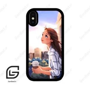 قاب گوشی آیفون ایکس-ایکس اس (Iphone X / Xs ) طرح دخترانه کد 2086