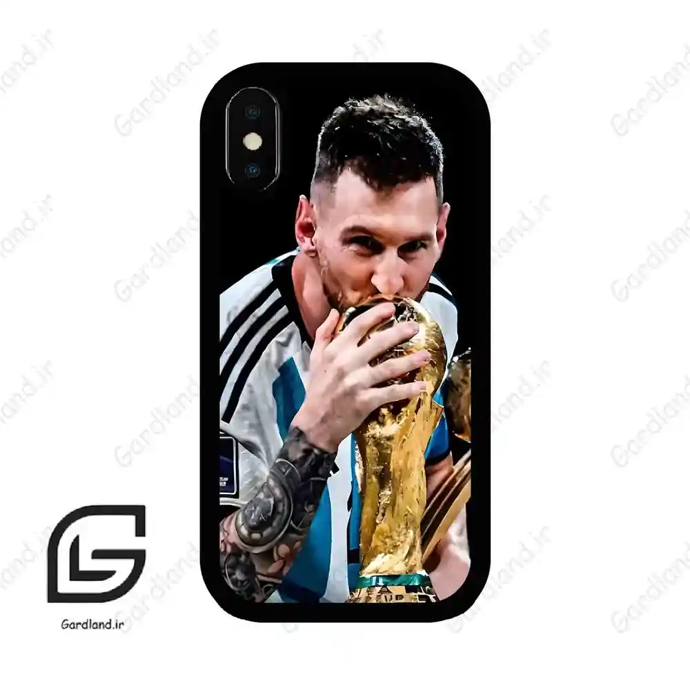 قاب گوشی آیفون ایکس-ایکس اس (Iphone X / Xs ) طرح لیونل کد 2087