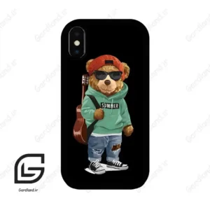 قاب گوشی آیفون ایکس-ایکس اس (Iphone X / Xs ) طرح خرس کد 2092