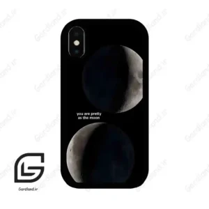 قاب گوشی آیفون ایکس-ایکس اس (Iphone X / Xs ) طرح ماه کد 2099