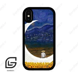 قاب گوشی آیفون ایکس-ایکس اس (Iphone X / Xs ) طرح ماه کد 2125