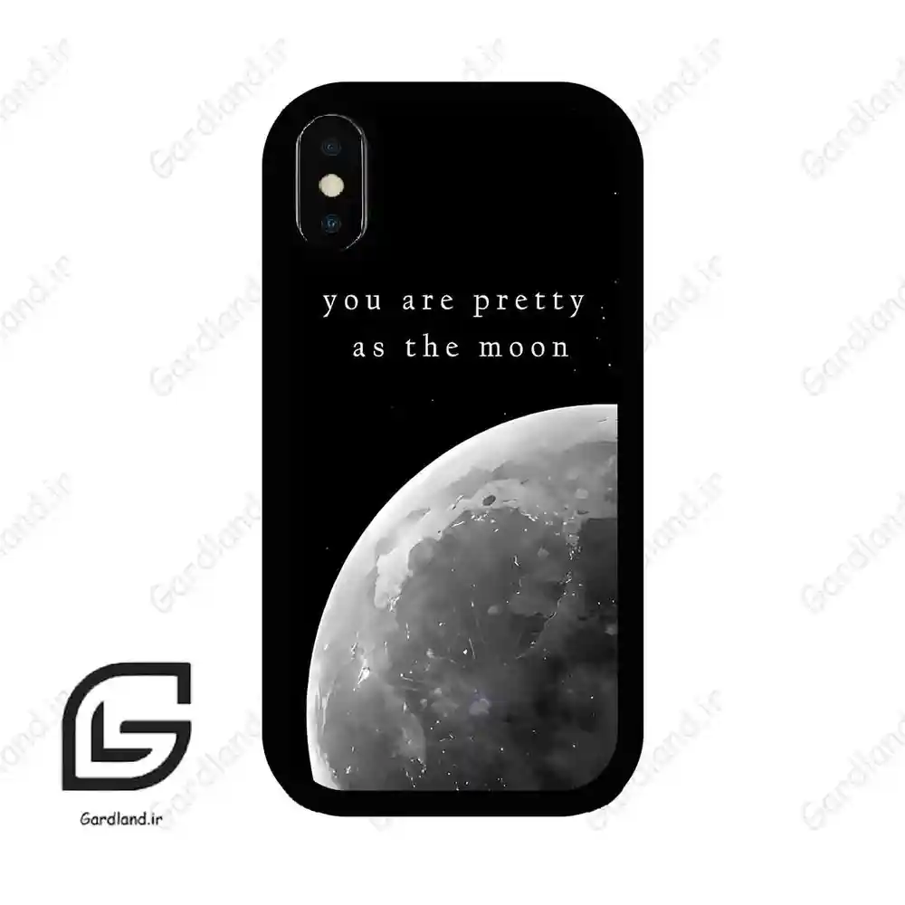 قاب گوشی آیفون ایکس-ایکس اس (Iphone X / Xs ) طرح ماه کد 2140