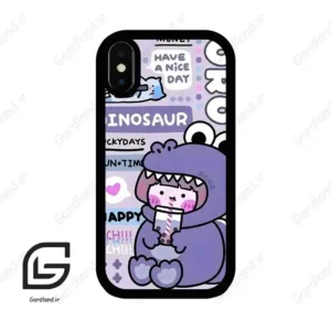 قاب گوشی آیفون ایکس-ایکس اس (Iphone X / Xs ) طرح دایناسور کد 2155