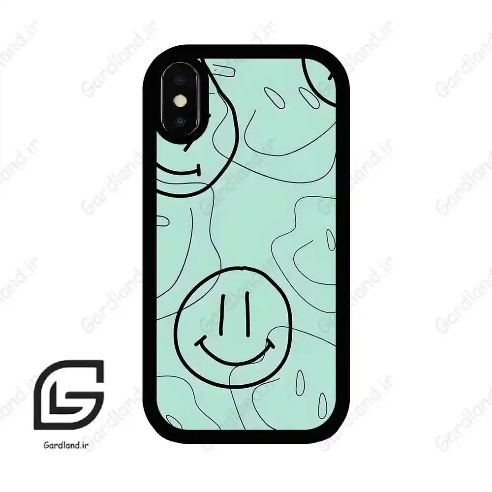 قاب گوشی آیفون ایکس-ایکس اس (Iphone X / Xs ) طرح لبخند کد 2160
