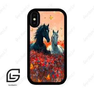 قاب گوشی آیفون ایکس-ایکس اس (Iphone X / Xs ) طرح اسب کد 2166
