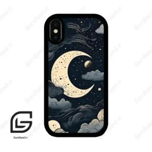 قاب گوشی آیفون ایکس-ایکس اس (Iphone X / Xs ) طرح ماه کد 2173