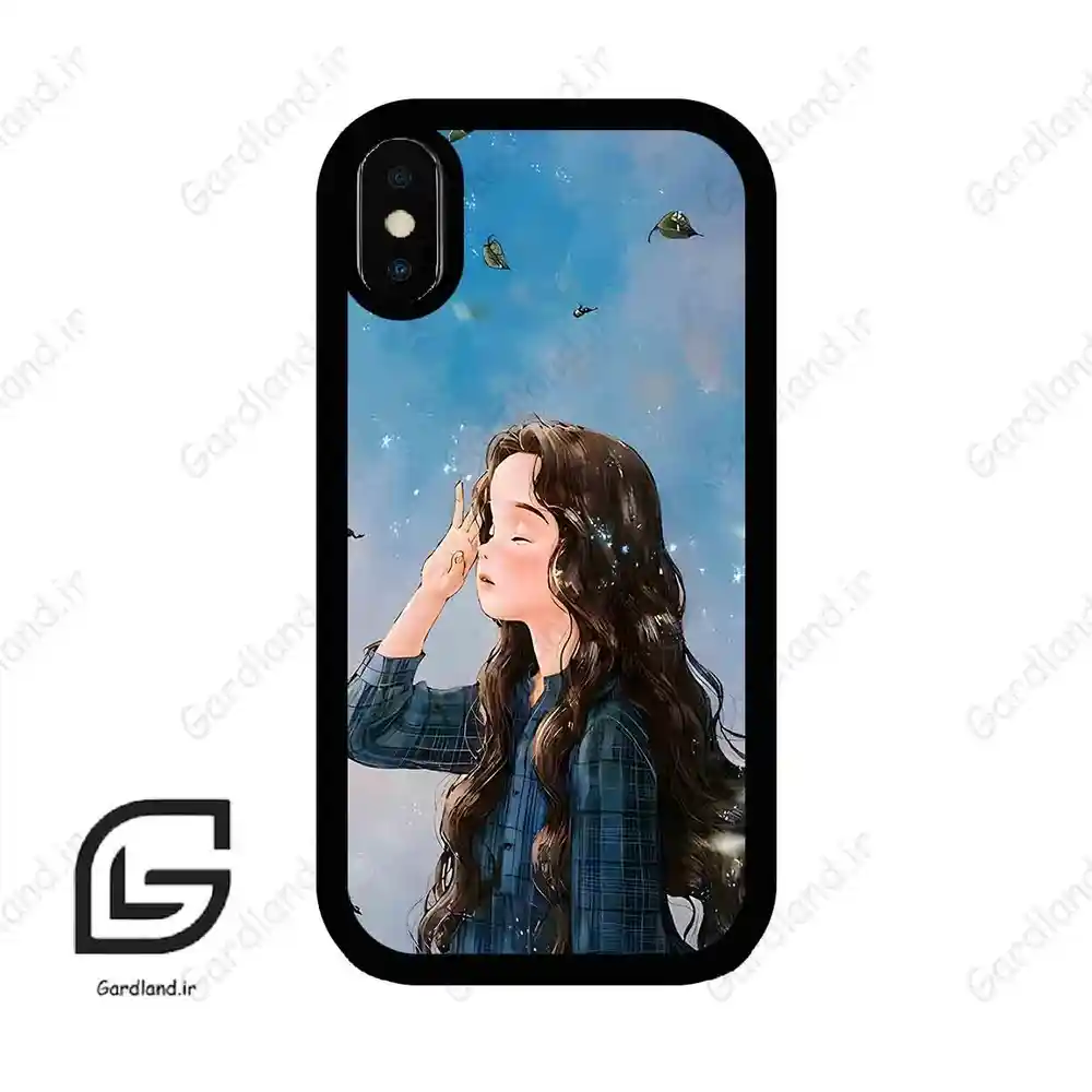 قاب گوشی آیفون ایکس-ایکس اس (Iphone X / Xs ) طرح دخترانه کد 2209