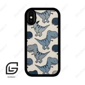 قاب گوشی آیفون ایکس-ایکس اس (Iphone X / Xs ) طرح دایناسور کد 2212
