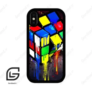 قاب گوشی آیفون ایکس-ایکس اس (Iphone X / Xs ) طرح مکعب کد 2236