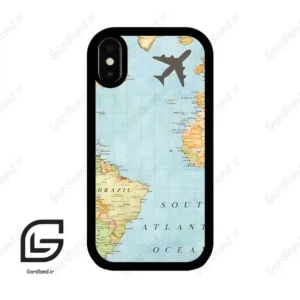 قاب گوشی آیفون ایکس-ایکس اس (Iphone X / Xs ) طرح نقشه کد 2243