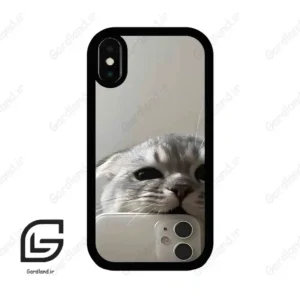 قاب گوشی آیفون ایکس-ایکس اس (Iphone X / Xs ) طرح گربه کد 2246