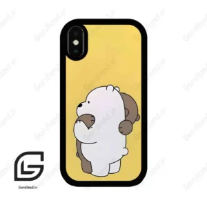 قاب گوشی آیفون ایکس-ایکس اس (Iphone X / Xs ) طرح خرس کد 2251
