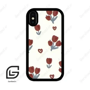 قاب گوشی آیفون ایکس-ایکس اس (Iphone X / Xs ) طرح گل کد 2252