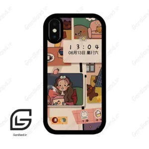 قاب گوشی آیفون ایکس-ایکس اس (Iphone X / Xs ) طرح دخترانه کد 2254