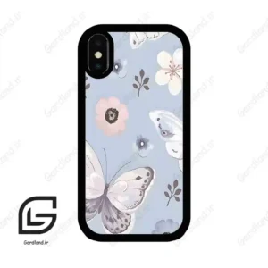 قاب گوشی آیفون ایکس-ایکس اس (Iphone X / Xs ) طرح پروانه کد 2256