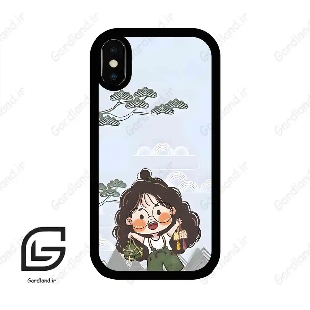 قاب گوشی آیفون ایکس-ایکس اس (Iphone X / Xs ) طرح دخترانه کد 2263