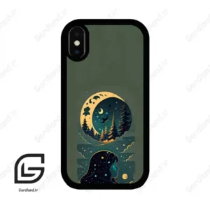 قاب گوشی آیفون ایکس-ایکس اس (Iphone X / Xs ) طرح ماه کد 2267
