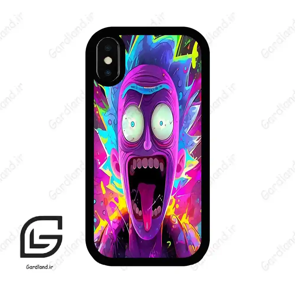 قاب گوشی آیفون ایکس-ایکس اس (Iphone X / Xs ) طرح ریک کد 2289