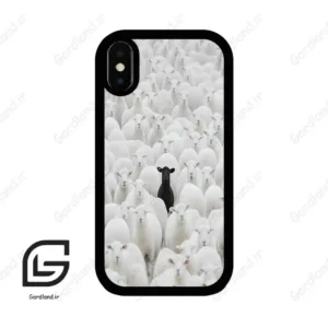 قاب گوشی آیفون ایکس-ایکس اس (Iphone X / Xs ) طرح گوسفند کد 2296
