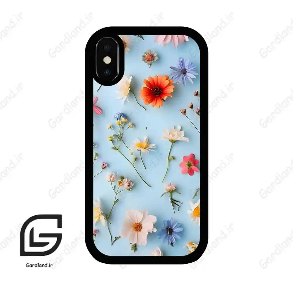 قاب گوشی آیفون ایکس-ایکس اس (Iphone X / Xs ) طرح گل کد 2319