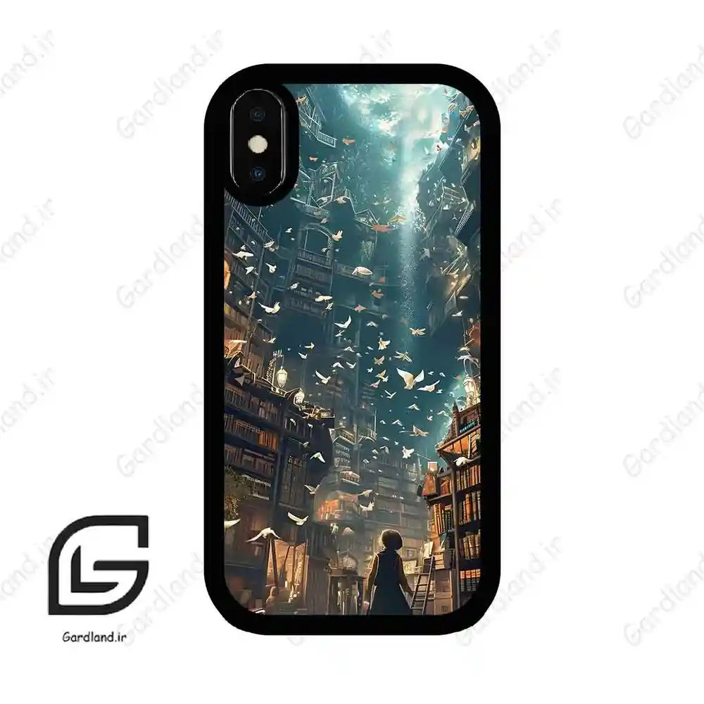 قاب گوشی آیفون ایکس-ایکس اس (Iphone X / Xs ) طرح کتاب کد 2323
