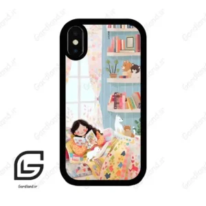 قاب گوشی آیفون ایکس-ایکس اس (Iphone X / Xs ) طرح دخترانه کد 2325