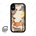 قاب گوشی آیفون ایکس-ایکس اس (Iphone X / Xs ) طرح حیوانات کد 2338