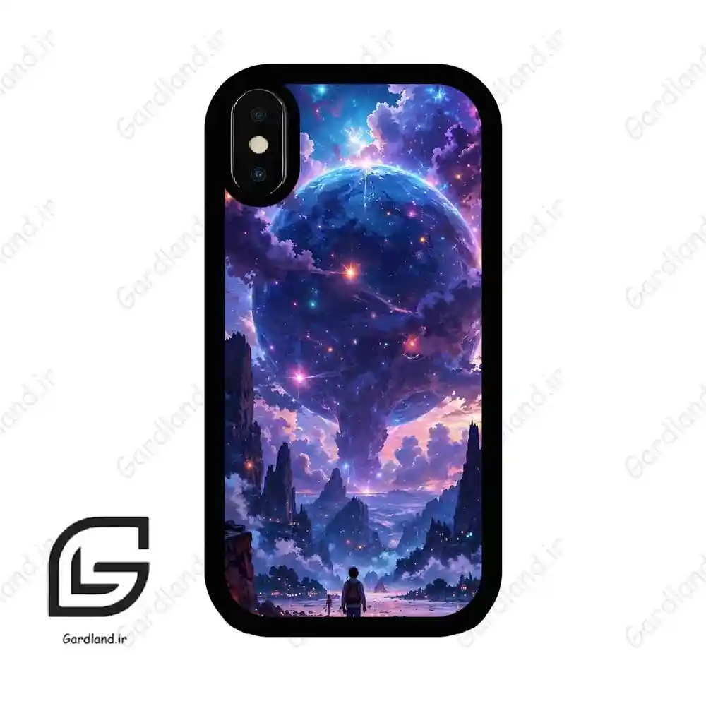 قاب گوشی آیفون ایکس-ایکس اس (Iphone X / Xs ) طرح ماه کد 2343