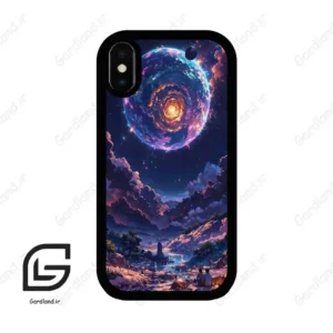 قاب گوشی آیفون ایکس-ایکس اس (Iphone X / Xs ) طرح ماه کد 2344