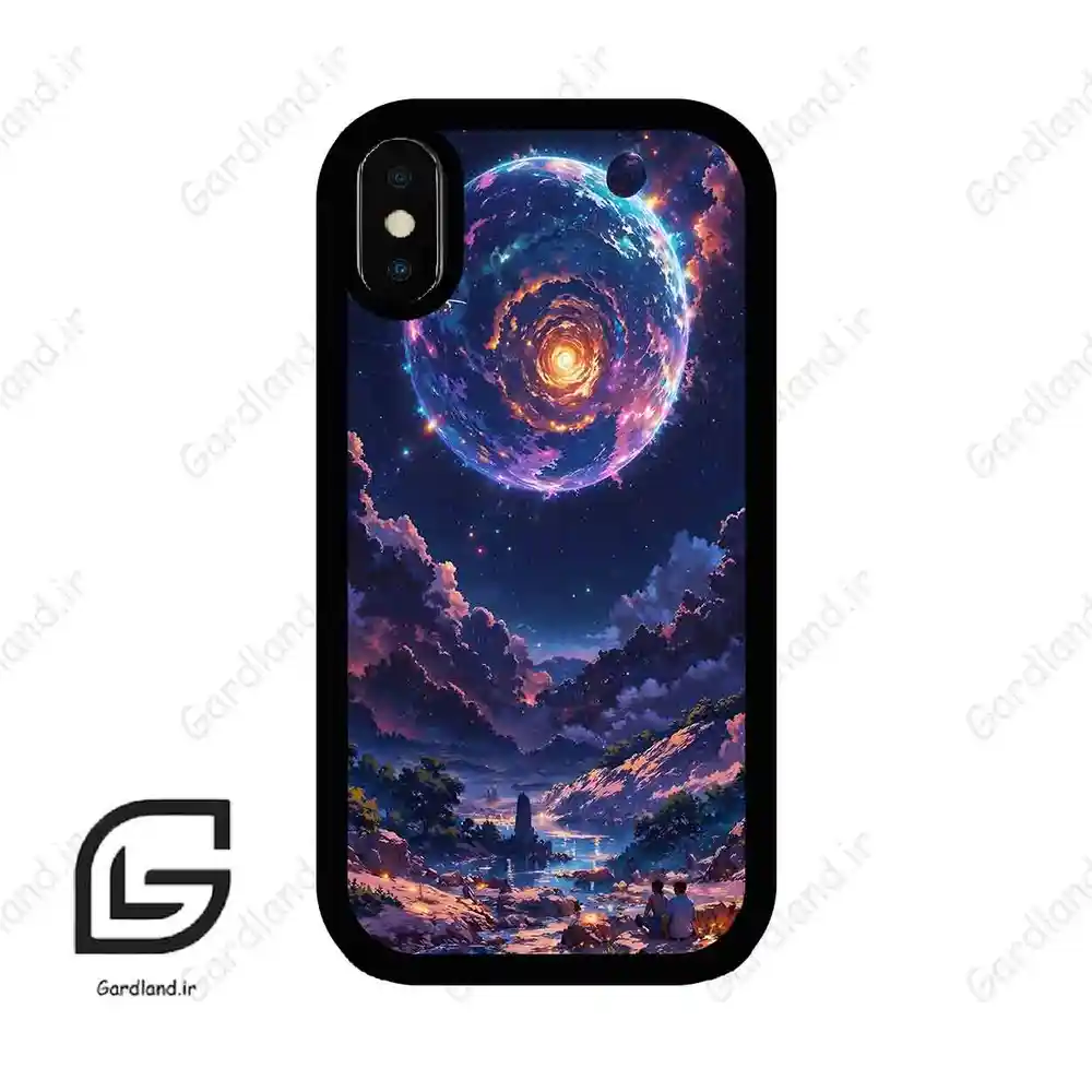 قاب گوشی آیفون ایکس-ایکس اس (Iphone X / Xs ) طرح ماه کد 2344