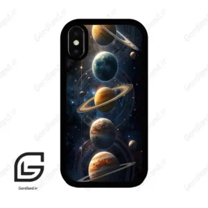 قاب گوشی آیفون ایکس-ایکس اس (Iphone X / Xs ) طرح کهکشان کد 2349