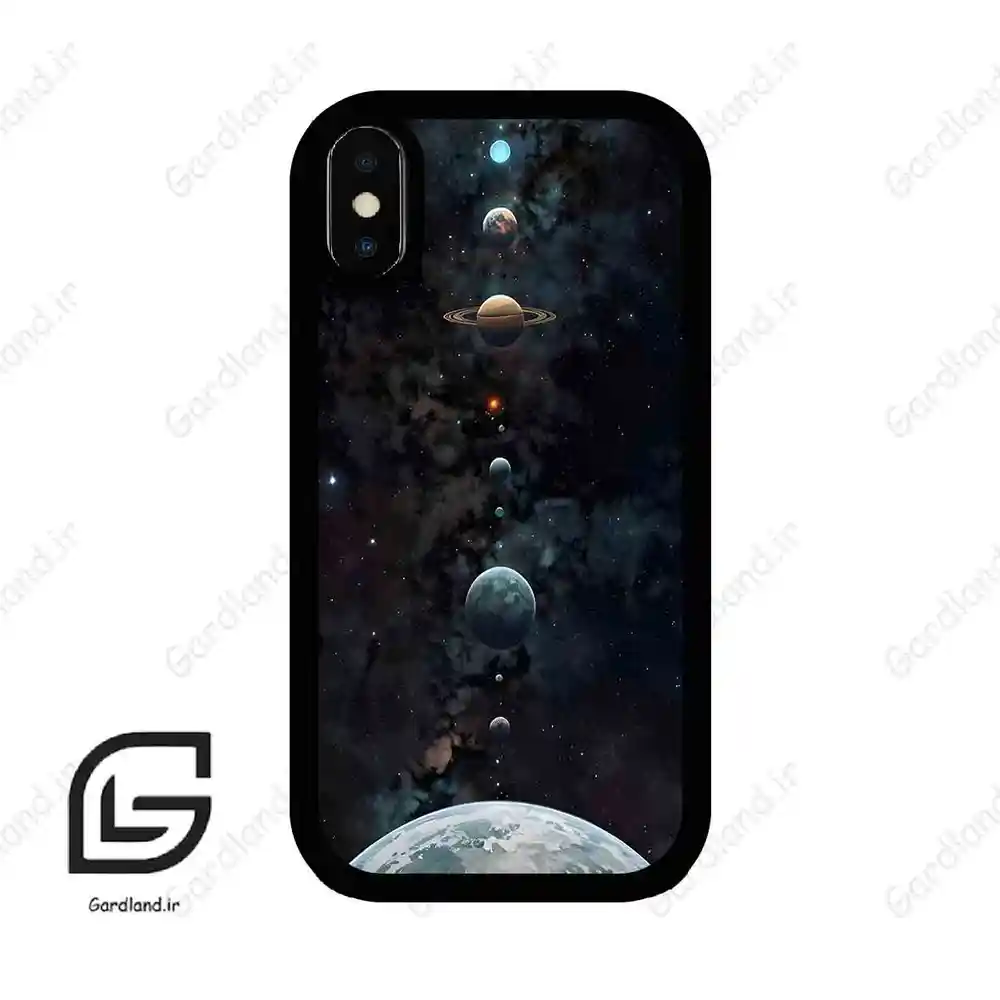 قاب گوشی آیفون ایکس-ایکس اس (Iphone X / Xs ) طرح کهکشان کد 2350