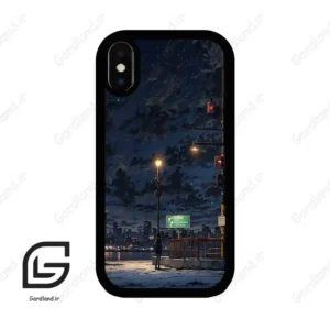 قاب گوشی آیفون ایکس-ایکس اس (Iphone X / Xs ) طرح شب کد 2354