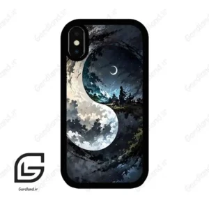 قاب گوشی آیفون ایکس-ایکس اس (Iphone X / Xs ) طرح یین کد 2383