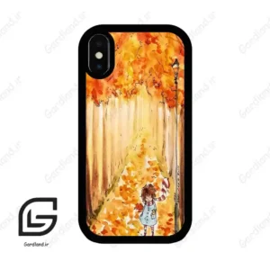 قاب گوشی آیفون ایکس-ایکس اس (Iphone X / Xs ) طرح پاییزی کد 2386