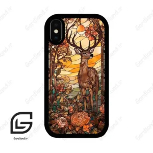قاب گوشی آیفون ایکس-ایکس اس (Iphone X / Xs ) طرح گوزن کد 2391