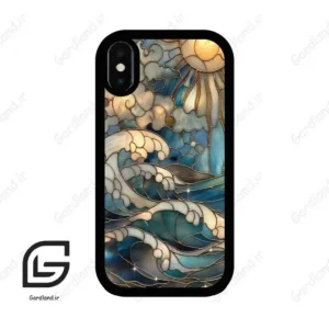 قاب گوشی آیفون ایکس-ایکس اس (Iphone X / Xs ) طرح شیشه کد 2393