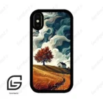 قاب گوشی آیفون ایکس-ایکس اس (Iphone X / Xs ) طرح طبیعت کد 2394