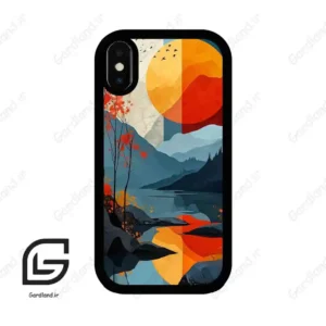 قاب گوشی آیفون ایکس-ایکس اس (Iphone X / Xs ) طرح طبیعت کد 2400