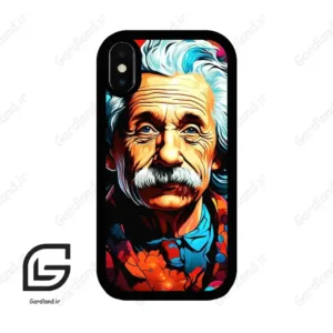 قاب گوشی آیفون ایکس-ایکس اس (Iphone X / Xs ) طرح انیشتین کد 2407