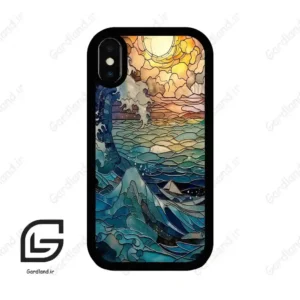 قاب گوشی آیفون ایکس-ایکس اس (Iphone X / Xs ) طرح موج کد 2413