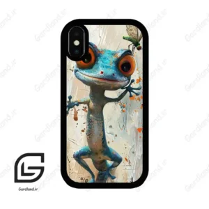 قاب گوشی آیفون ایکس-ایکس اس (Iphone X / Xs ) طرح مارمولک کد 2414