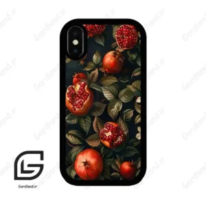 قاب گوشی آیفون ایکس-ایکس اس (Iphone X / Xs ) طرح انار کد 2416