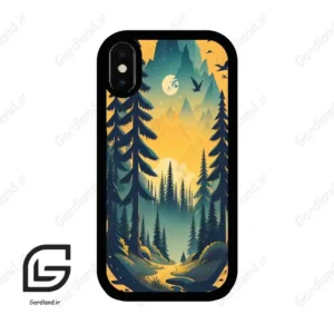 قاب گوشی آیفون ایکس-ایکس اس (Iphone X / Xs ) طرح طبیعت کد 2417