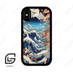 قاب گوشی آیفون ایکس-ایکس اس (Iphone X / Xs ) طرح موج کد 2418