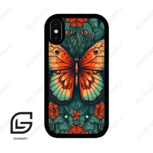 قاب گوشی آیفون ایکس-ایکس اس (Iphone X / Xs ) طرح پروانه کد 2421