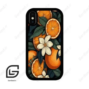 قاب گوشی آیفون ایکس-ایکس اس (Iphone X / Xs ) طرح پرتقالی کد 2423