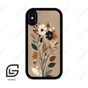 قاب گوشی آیفون ایکس-ایکس اس (Iphone X / Xs ) طرح گل کد 2436