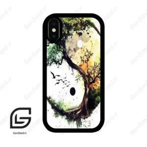 قاب گوشی آیفون ایکس-ایکس اس (Iphone X / Xs ) طرح یین کد 2446